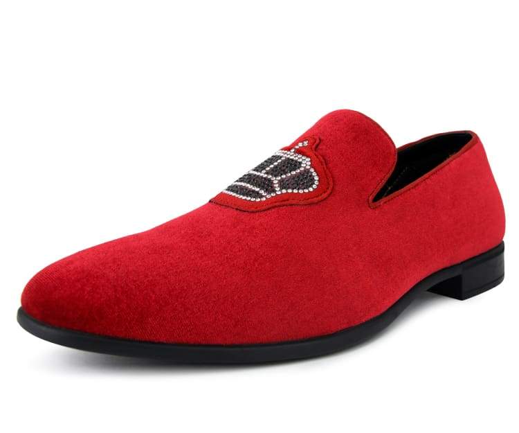 Men's Dress Shoe Crown Red – Men Suits Direct