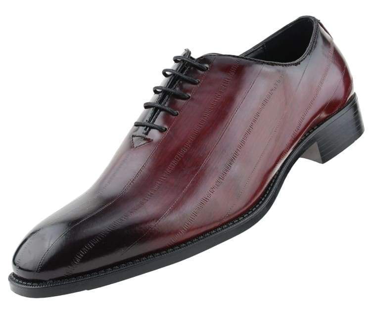 Men Dress Shoes-Brayden Burgundy – Men Suits Direct