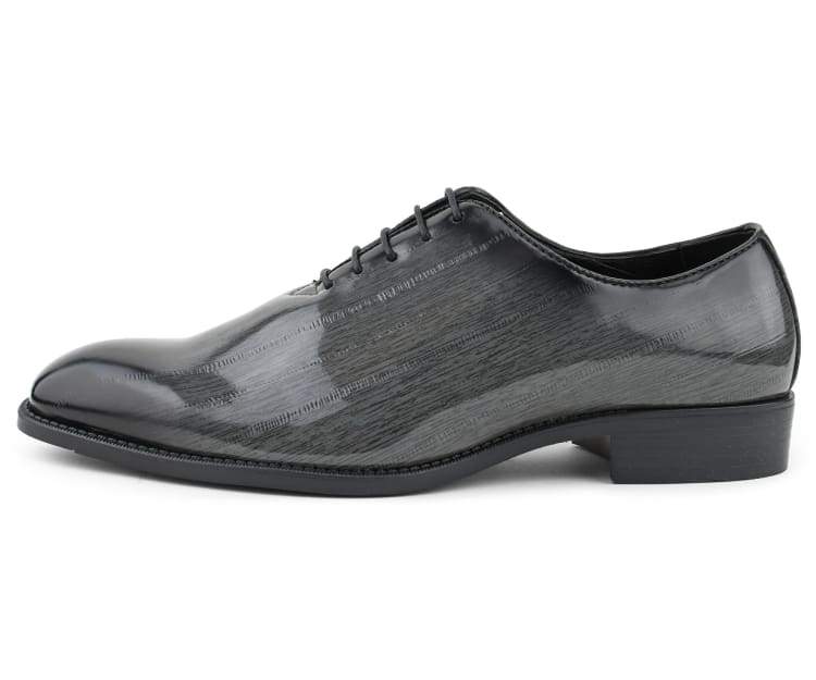 gray dress shoes Men Dress Shoes-Brayden Grey – Men Suits Direct