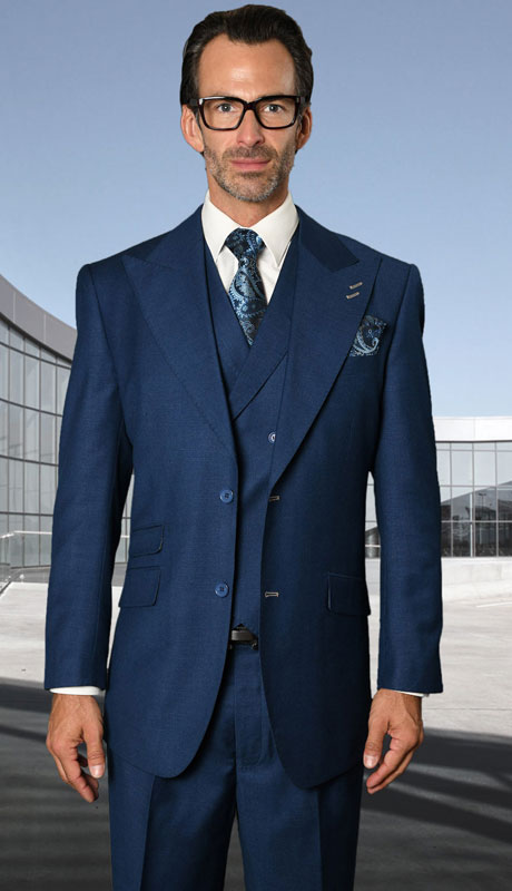 Men Suit Postitano-Sapphire