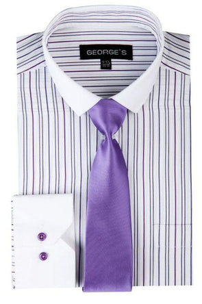DS-41-White/lavender - Church Suits For Less