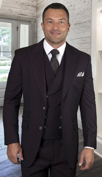 Men Suit Zilo-Burgundy