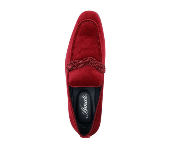 Men Dress Shoes-Esses Red