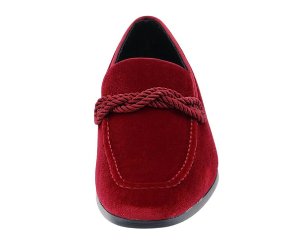 Men Dress Shoes-Esses Red