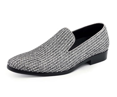 Men Dress Shoe MSD -Eme Silver Men Suits Direct Men Dress Shoe MSD -Eme Silver Men Suits Direct