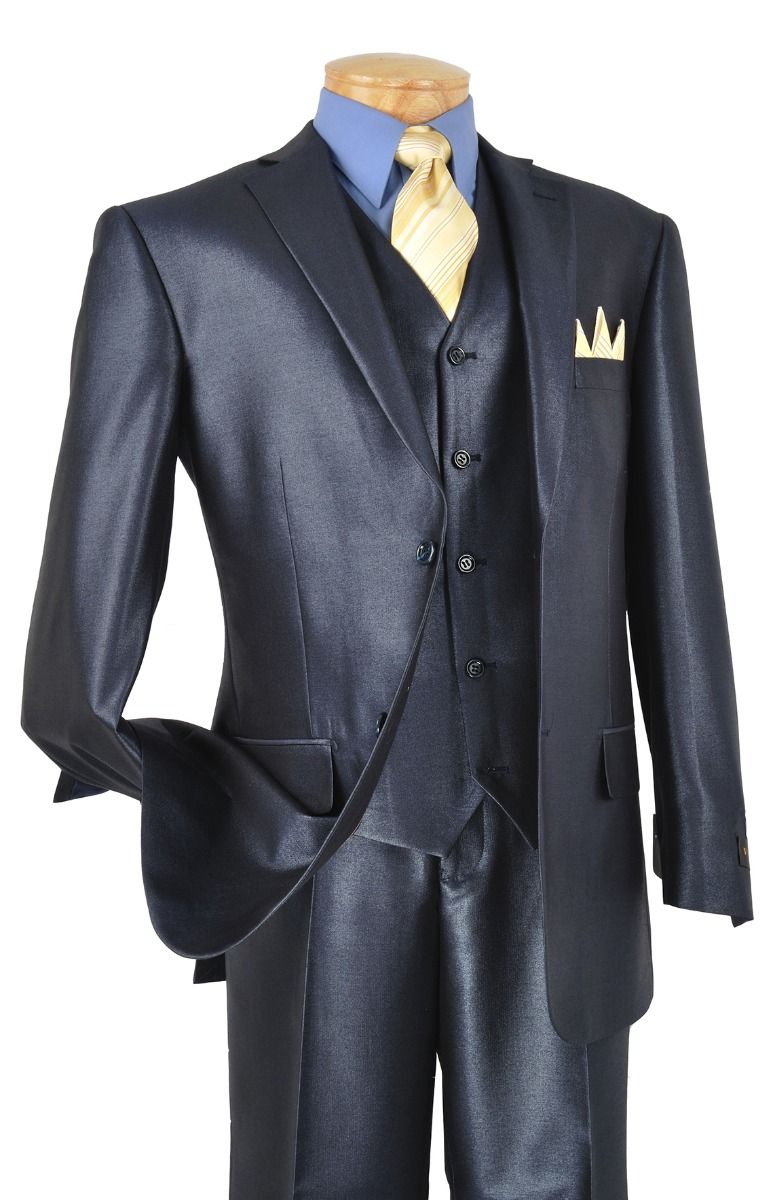 V2r R1 Vinci Men Suit V2RR-1 Blue – Men Suits Direct